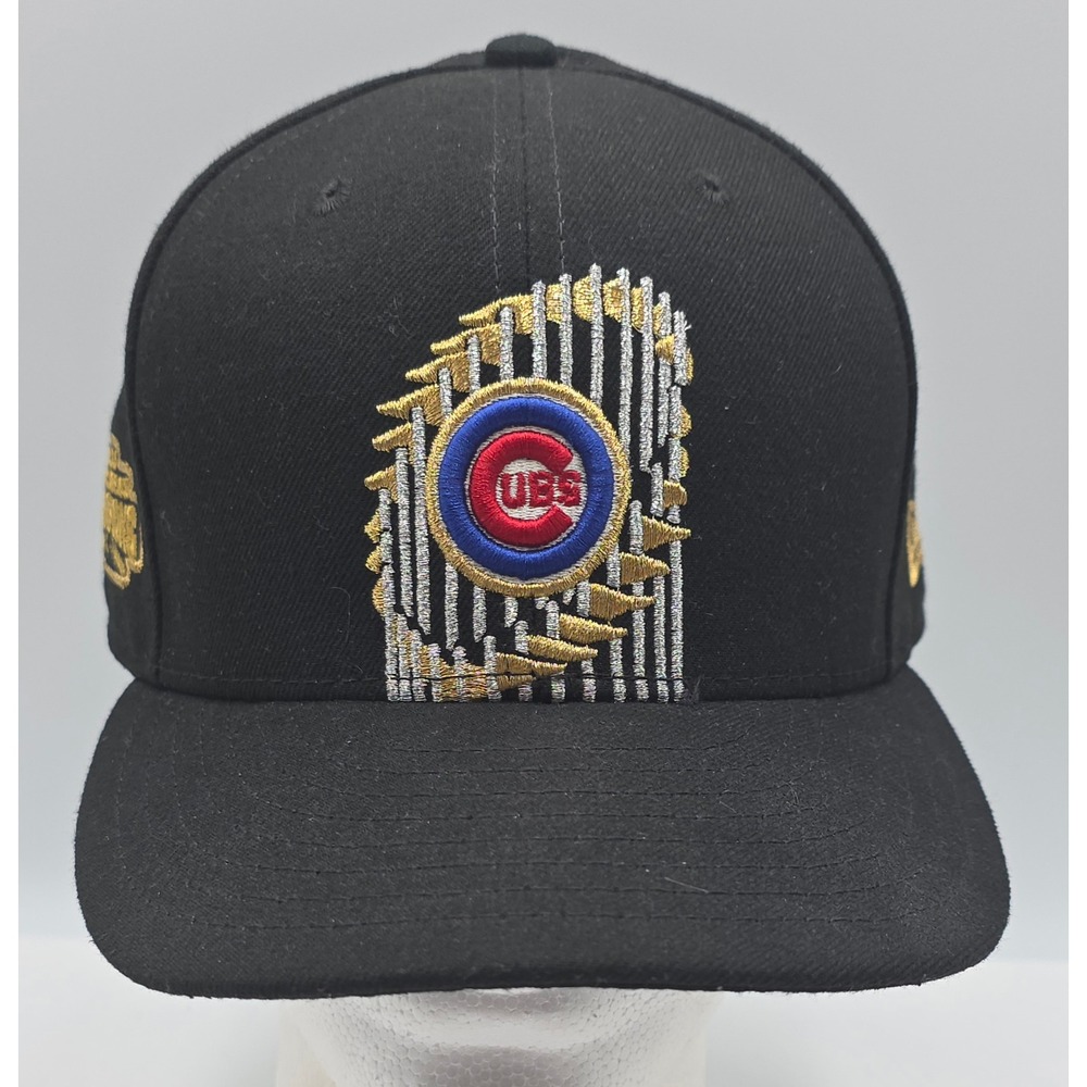 Chicago Cubs New Era 9Fifty Hat 2016 World Series Snapback MLB Baseball